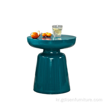 현대 유리 섬유 마티니 커피 장식 테이블